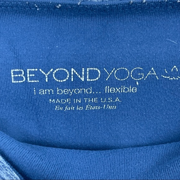 BEYOND YOGA Blue Space Dye Leggings - Picture 3 of 4